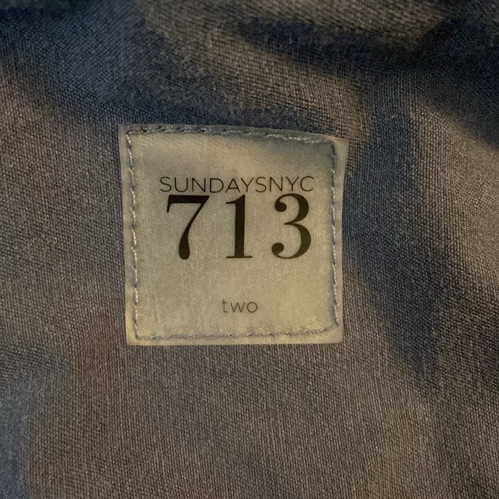 Sundays NYC 713 Cropped Casual Jacket in size 2, preloved - Picture 7 of 8